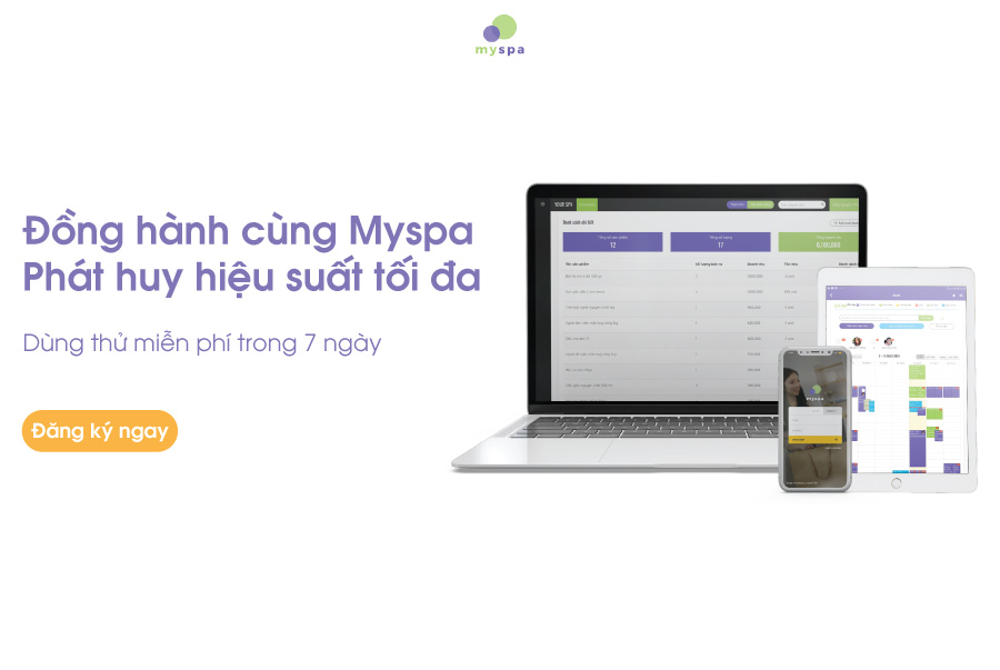 Myspa- phần mềm quản lý spa